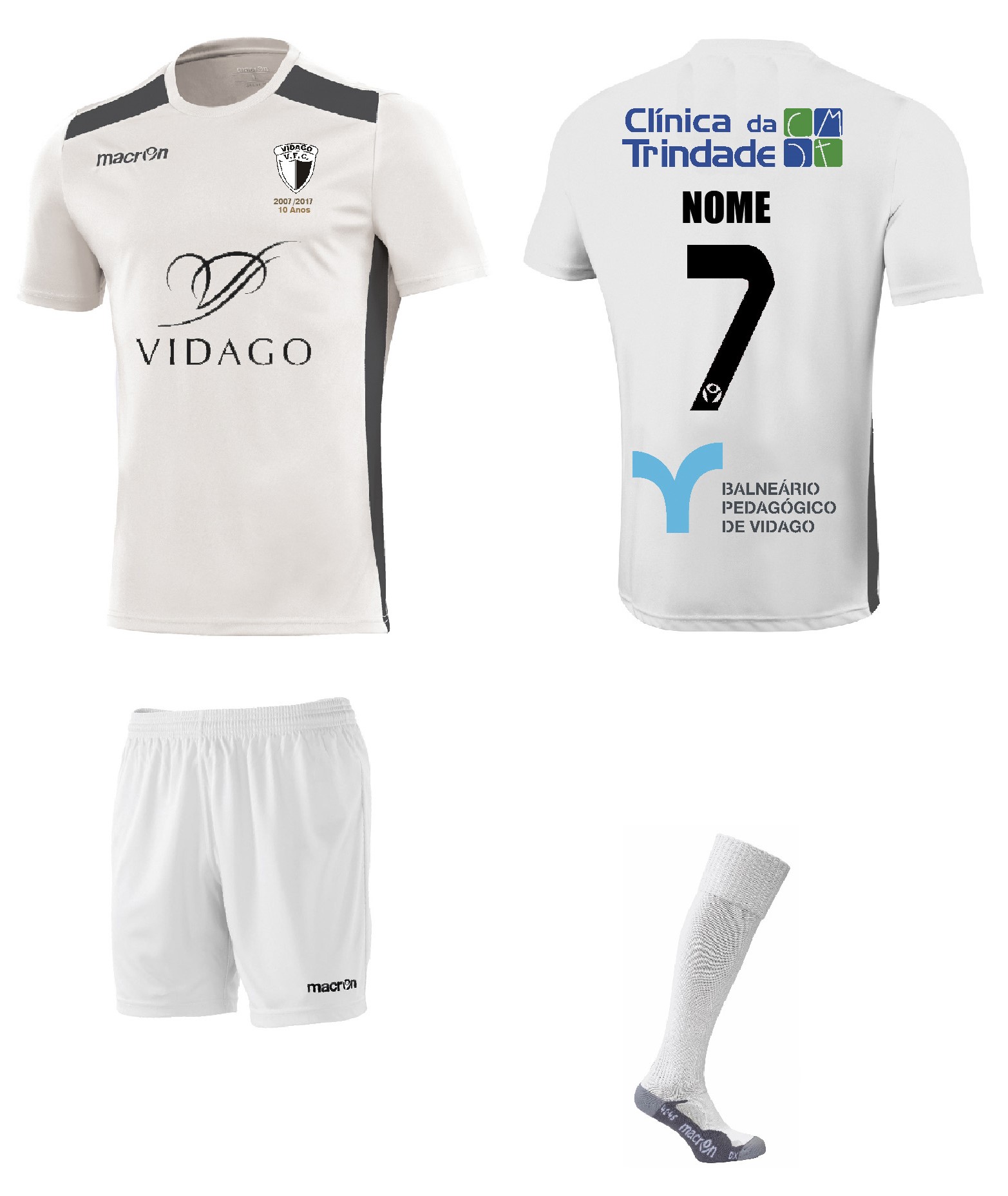 Vidago FC Equipamento Principal